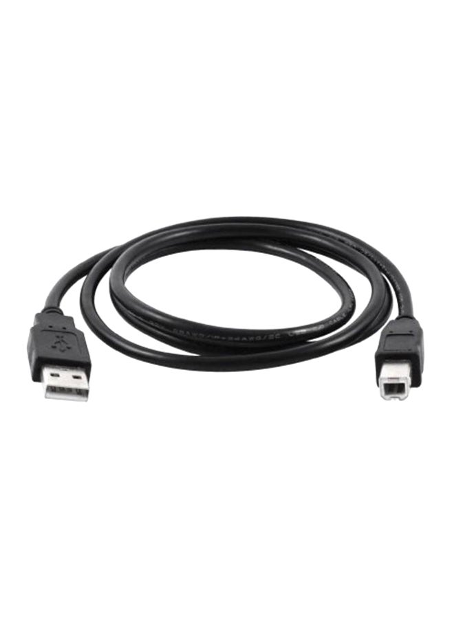كابل USB للطابعة أسود - Image 1